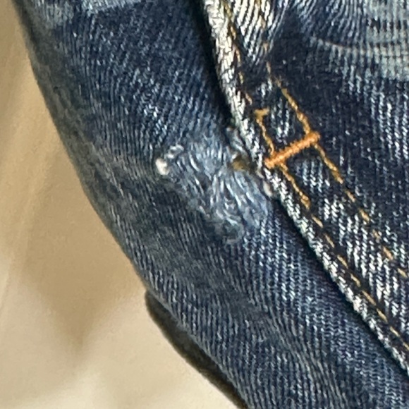 Nahmias Miracle Academy Denim Jacket Coat Long Sleeve - Picture 4 of 7